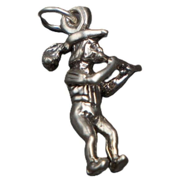 Last One! PIED PIPER Sterling Silver Pendant 9 X 23 Mm NEW  Last one! PIED PIPER Sterling silver pendant 9 x 23 mm NEW